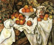 Paul Cezanne Nature morte de pommes dt d'oranes Sweden oil painting artist